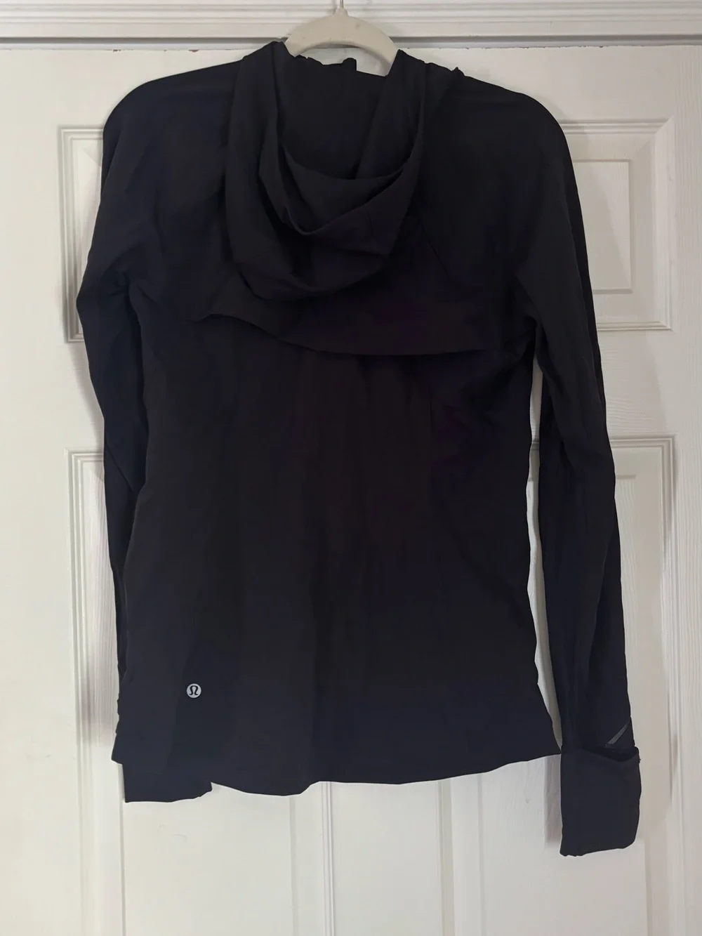 lululemon athletica Black Utility Jacket with Blue Zipper